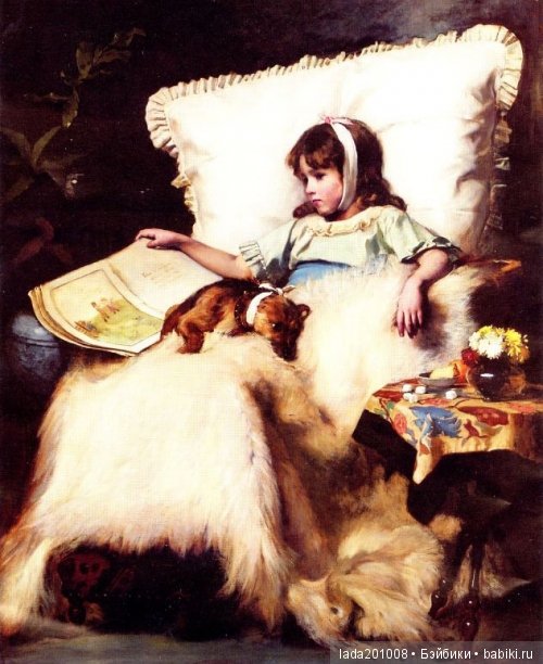 Анималист 19 века художник Charles Burton Barber. Один из лучших в свое время