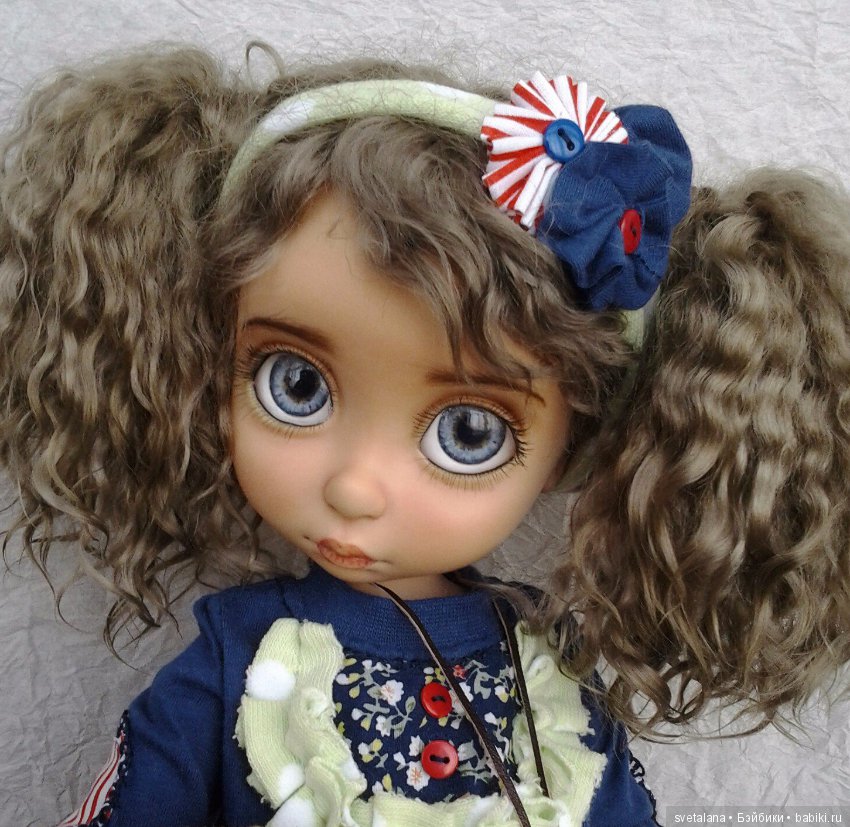 Моя вторая Боня-Бонечка-Бонита ООАК куклы Рапунцель