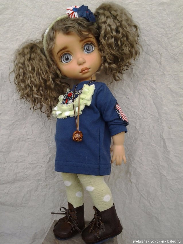 Моя вторая Боня-Бонечка-Бонита ООАК куклы Рапунцель (фото 9)