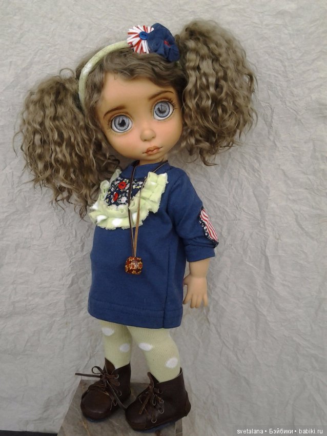 Моя вторая Боня-Бонечка-Бонита ООАК куклы Рапунцель