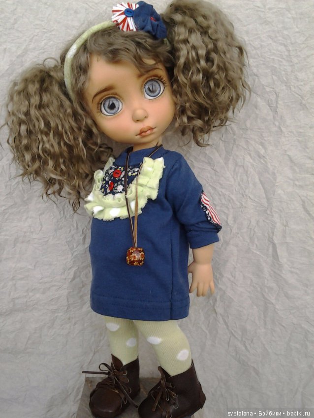 Моя вторая Боня-Бонечка-Бонита ООАК куклы Рапунцель