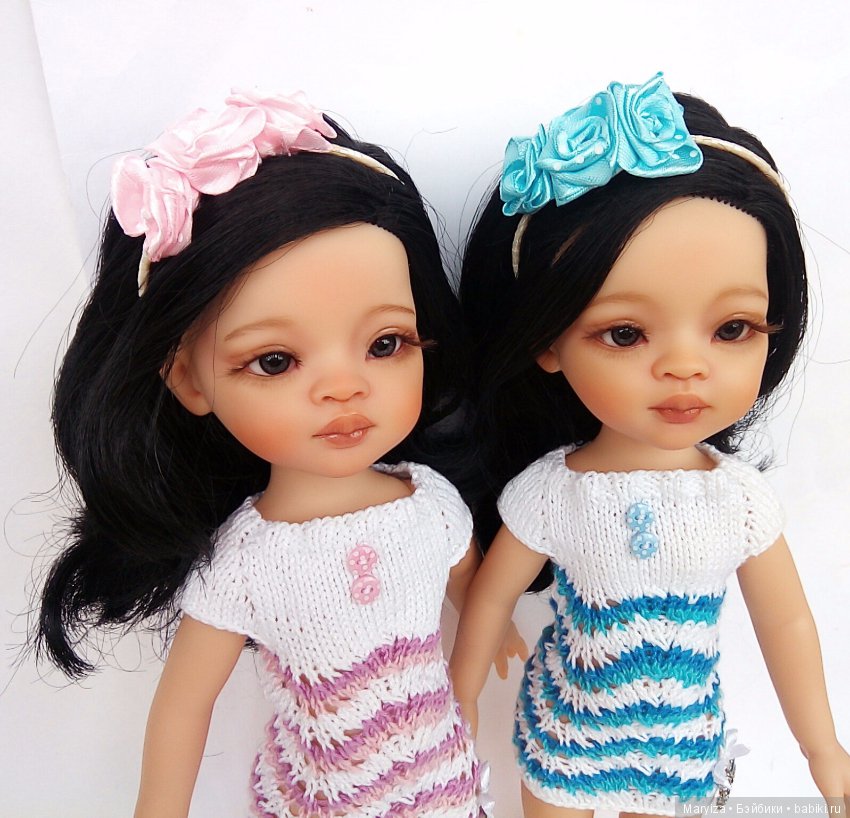 Сестрички Лиуши ООАК — ООАК Paola Reina (Паола Рейна) и испанских кукол: перерисовка