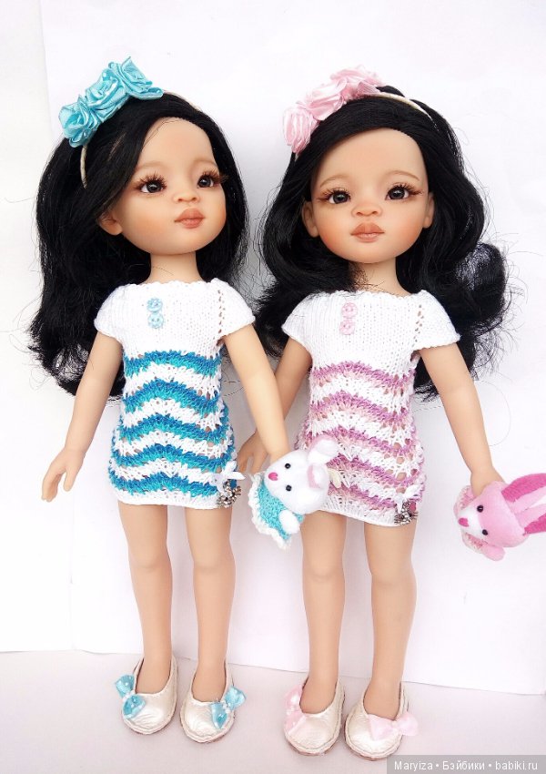 Сестрички Лиуши ООАК — ООАК Paola Reina (Паола Рейна) и испанских кукол: перерисовка