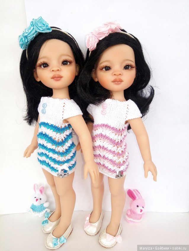 Сестрички Лиуши ООАК — ООАК Paola Reina (Паола Рейна) и испанских кукол: перерисовка