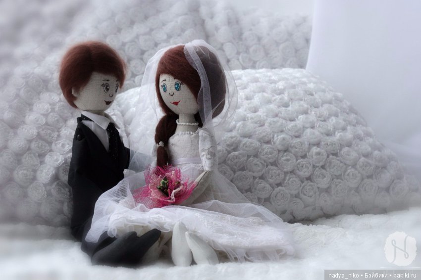 Самый лучший день. Куклы из ткани