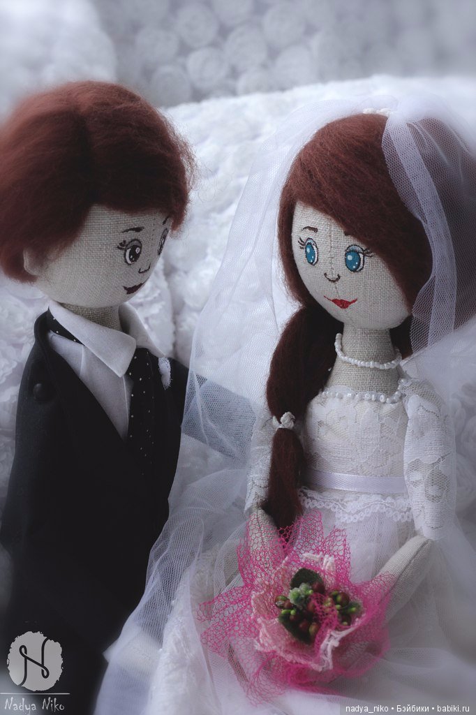 Самый лучший день. Куклы из ткани (фото 5)