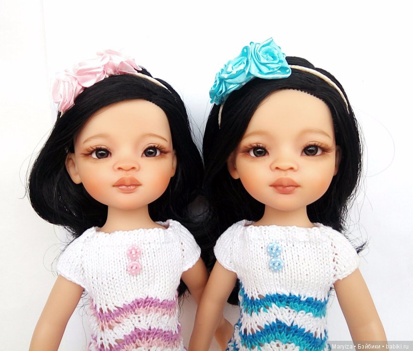 Сестрички Лиуши ООАК — ООАК Paola Reina (Паола Рейна) и испанских кукол: перерисовка (фото 3)