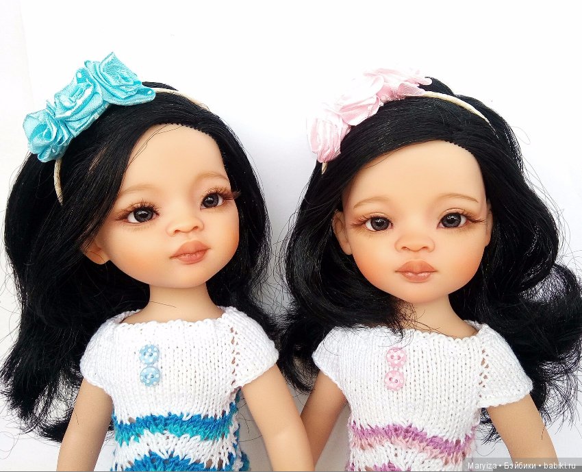 Сестрички Лиуши ООАК — ООАК Paola Reina (Паола Рейна) и испанских кукол: перерисовка