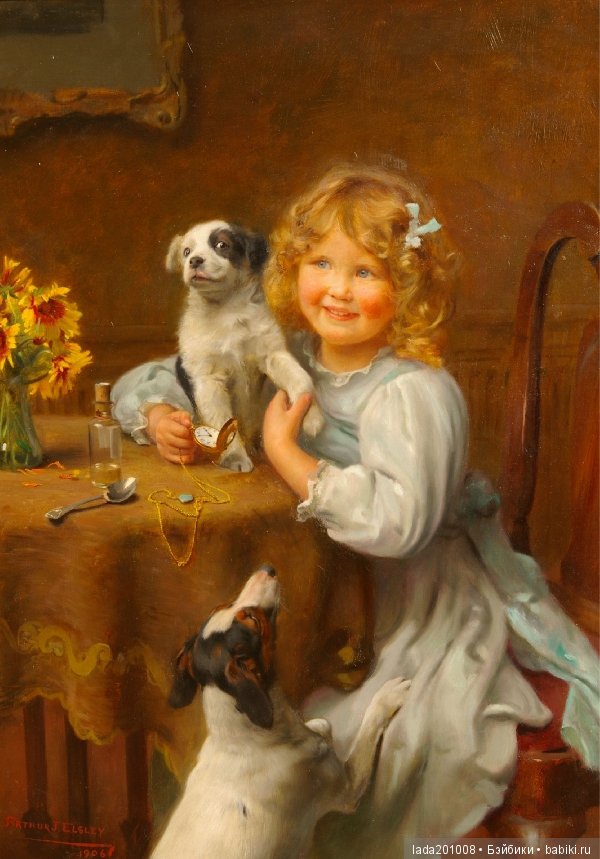 Английский художник Артур Джон Элсли