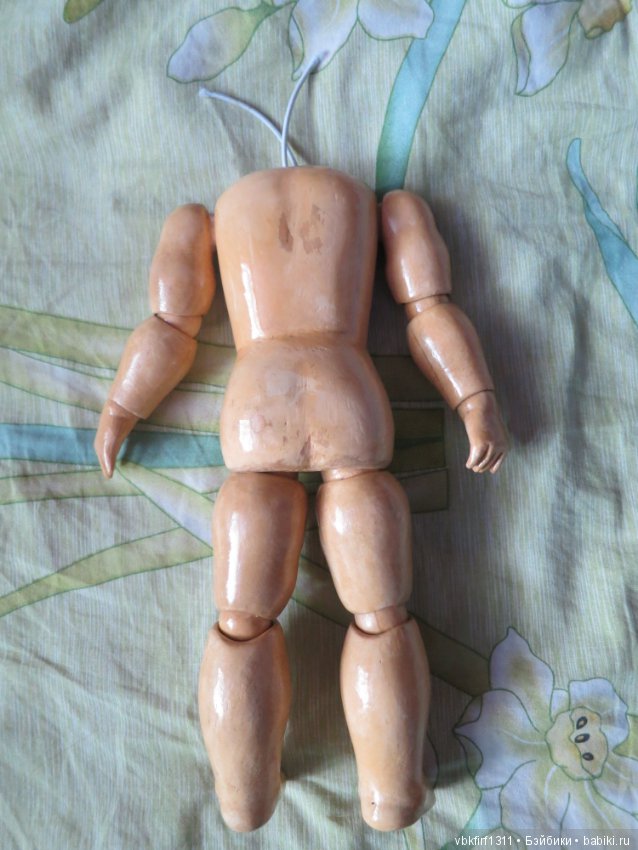 Рождение... Кестнер 143 — Реставрация антикварных кукол: ремонт фарфора (фото 3)