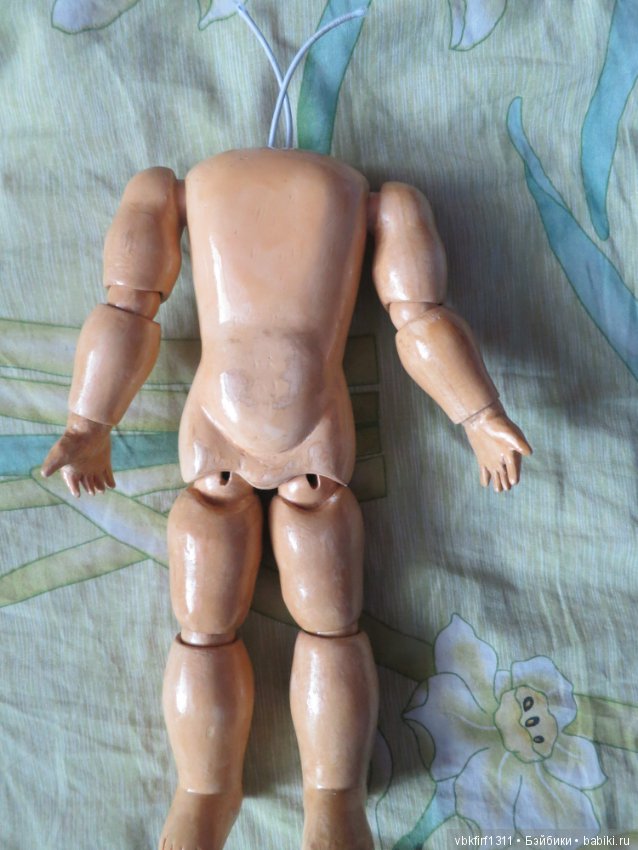 Рождение... Кестнер 143 — Реставрация антикварных кукол: ремонт фарфора (фото 2)