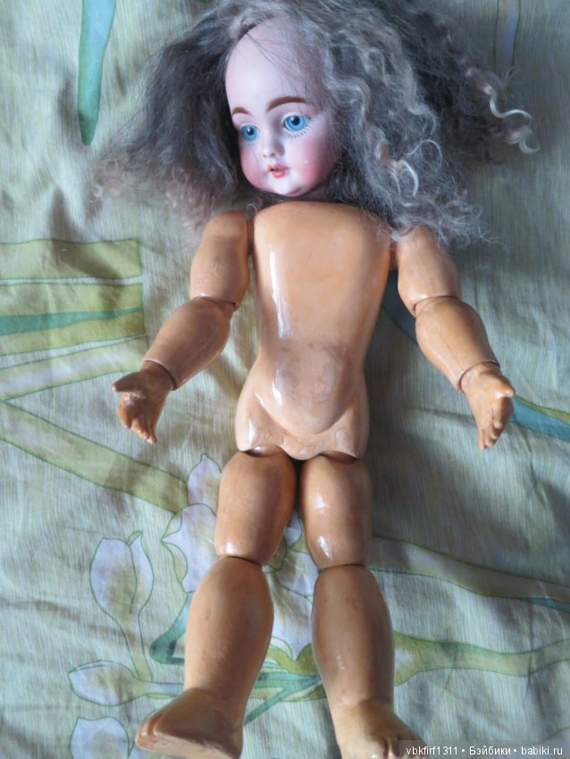Рождение... Кестнер 143 — Реставрация антикварных кукол: ремонт фарфора (фото 6)