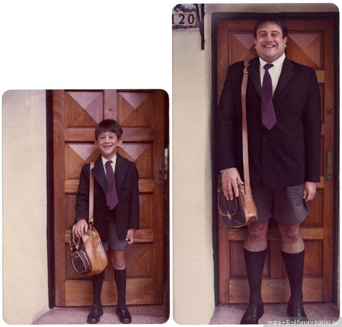 Воссоздание детских фотографий десятилетия спустя (фото 10)