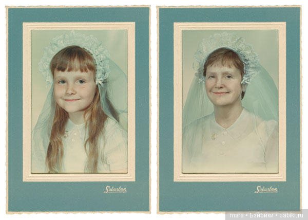 Воссоздание детских фотографий десятилетия спустя