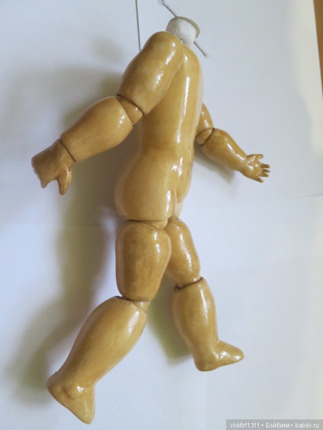 Рождение... Кестнер 143 — Реставрация антикварных кукол: ремонт фарфора (фото 10)