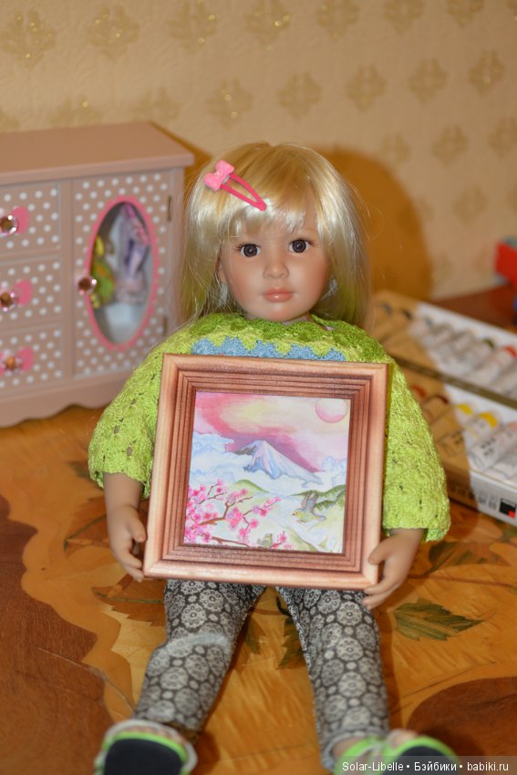 Лилия и ее лилии — Куклы Kidz'n'Cats (Соня Хартман): шарнирные 46 см (фото 4)