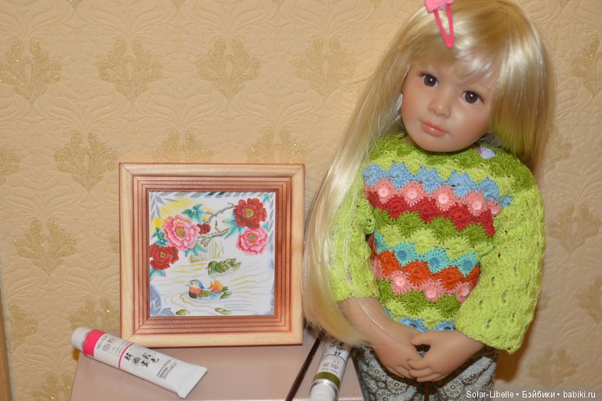 Лилия и ее лилии — Куклы Kidz'n'Cats (Соня Хартман): шарнирные 46 см (фото 2)