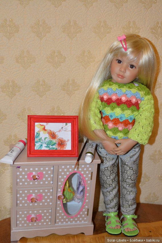 Лилия и ее лилии — Куклы Kidz'n'Cats (Соня Хартман): шарнирные 46 см