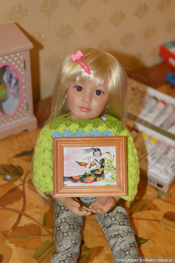 Лилия и ее лилии — Куклы Kidz'n'Cats (Соня Хартман): шарнирные 46 см (фото 3)