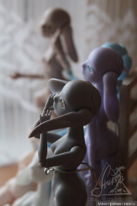 Новые заюшки в полиуретане. Заячья армия