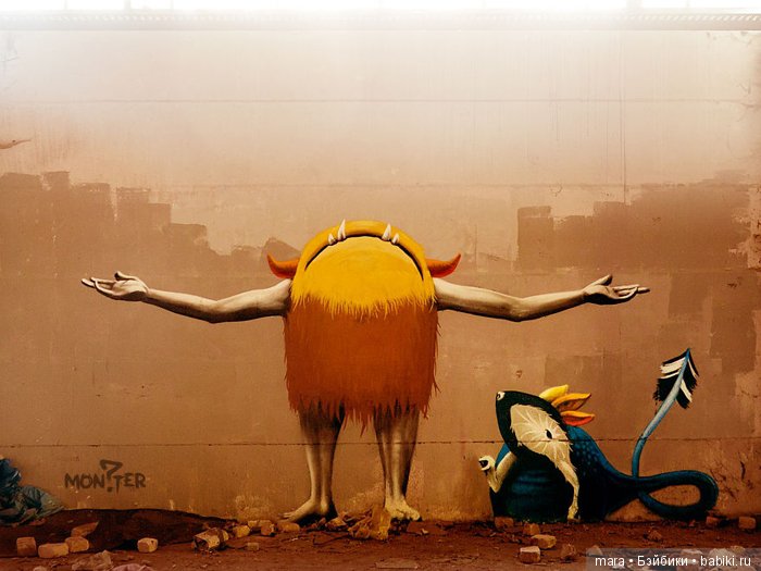 Монстры на стенах зданий — Мир искусства и творчества: стимпанк (фото 6)