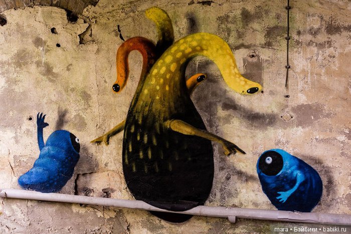 Монстры на стенах зданий — Мир искусства и творчества: стимпанк