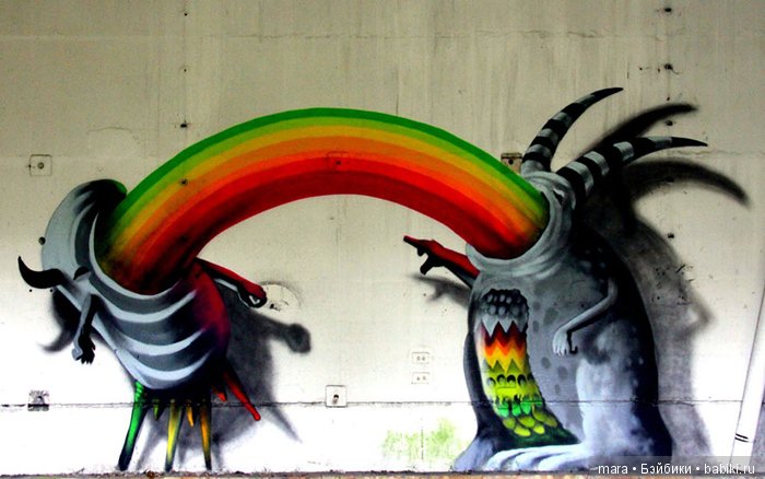 Монстры на стенах зданий — Мир искусства и творчества: стимпанк