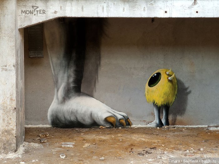 Монстры на стенах зданий — Мир искусства и творчества: стимпанк (фото 8)