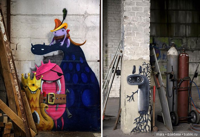 Монстры на стенах зданий — Мир искусства и творчества: стимпанк (фото 4)