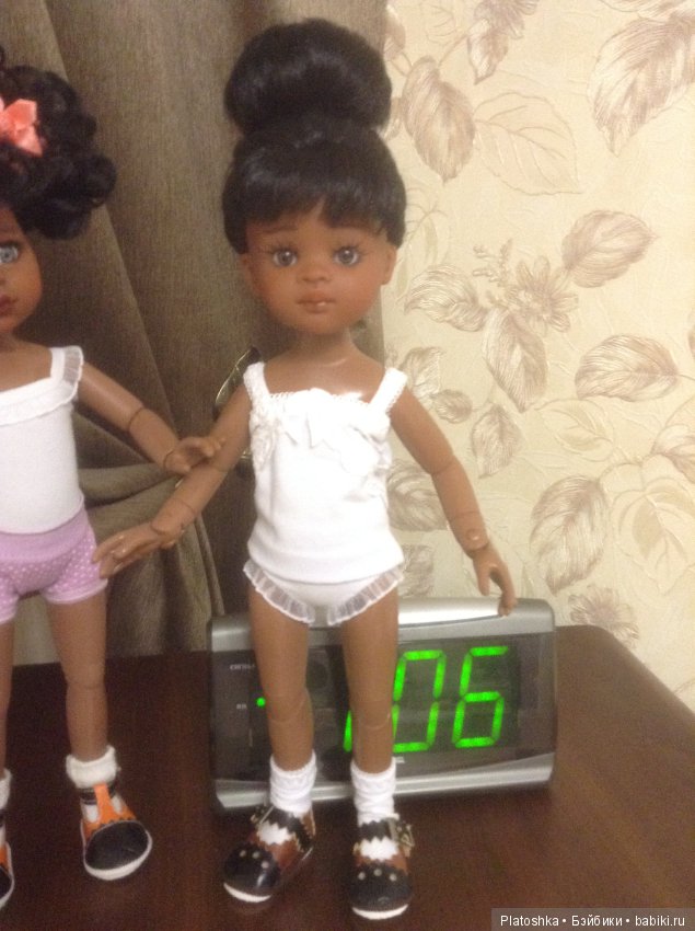 Негритята — ООАК Paola Reina (Паола Рейна) и испанских кукол: перерисовка (фото 6)