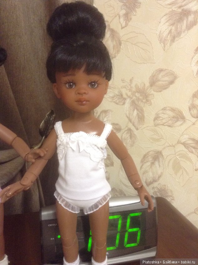 Негритята — ООАК Paola Reina (Паола Рейна) и испанских кукол: перерисовка (фото 8)