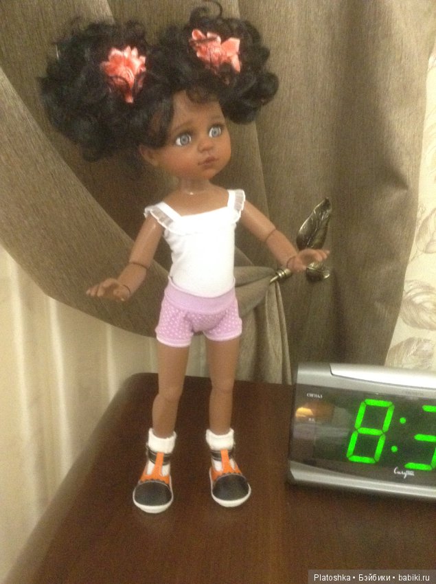 Негритята — ООАК Paola Reina (Паола Рейна) и испанских кукол: перерисовка (фото 2)