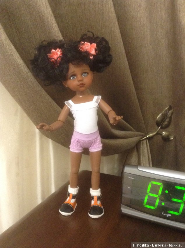 Негритята — ООАК Paola Reina (Паола Рейна) и испанских кукол: перерисовка (фото 5)