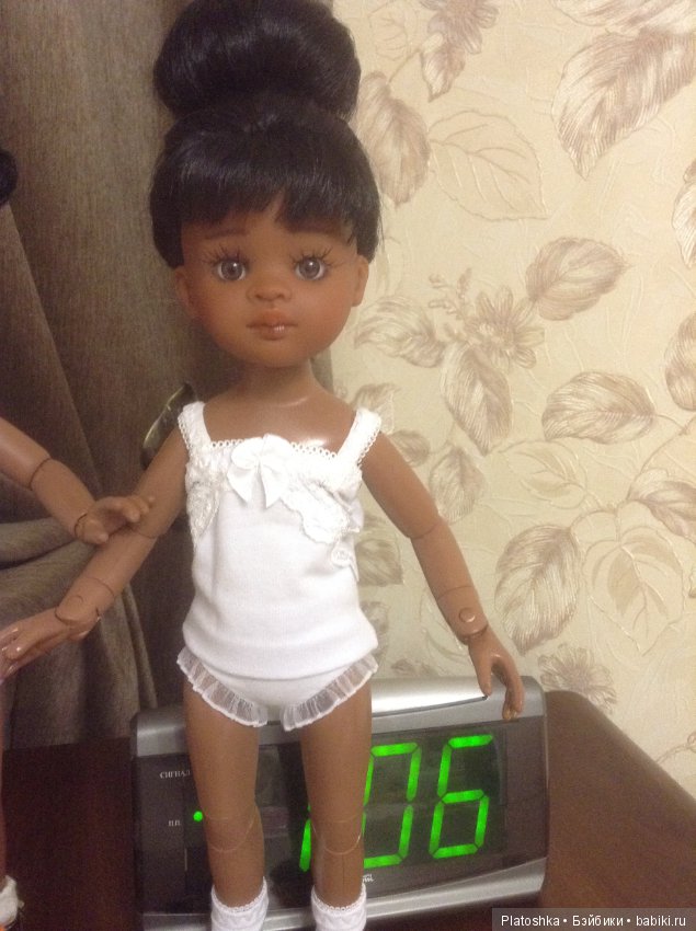 Негритята — ООАК Paola Reina (Паола Рейна) и испанских кукол: перерисовка (фото 7)