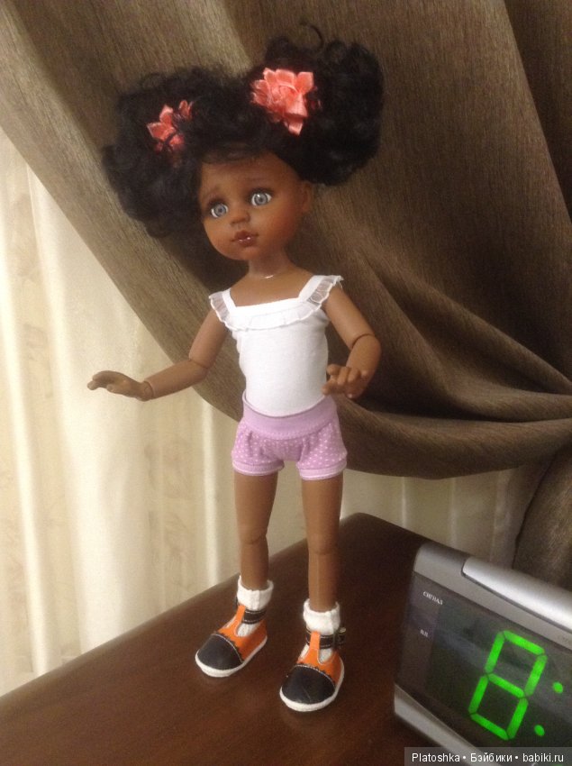 Негритята — ООАК Paola Reina (Паола Рейна) и испанских кукол: перерисовка (фото 3)
