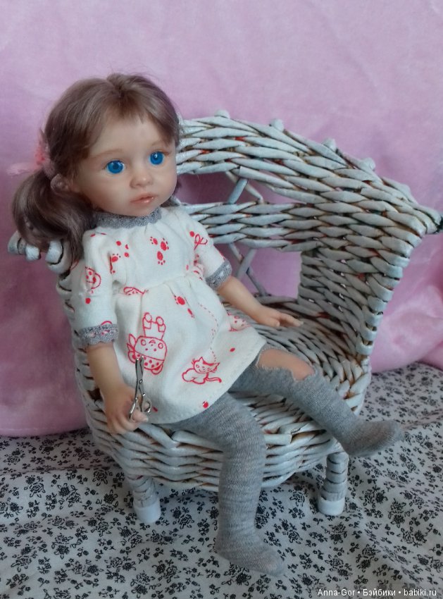 Катя. Авторская кукла Горчаковской Анны (фото 6)