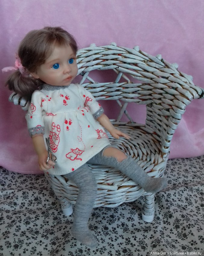 Катя. Авторская кукла Горчаковской Анны (фото 3)
