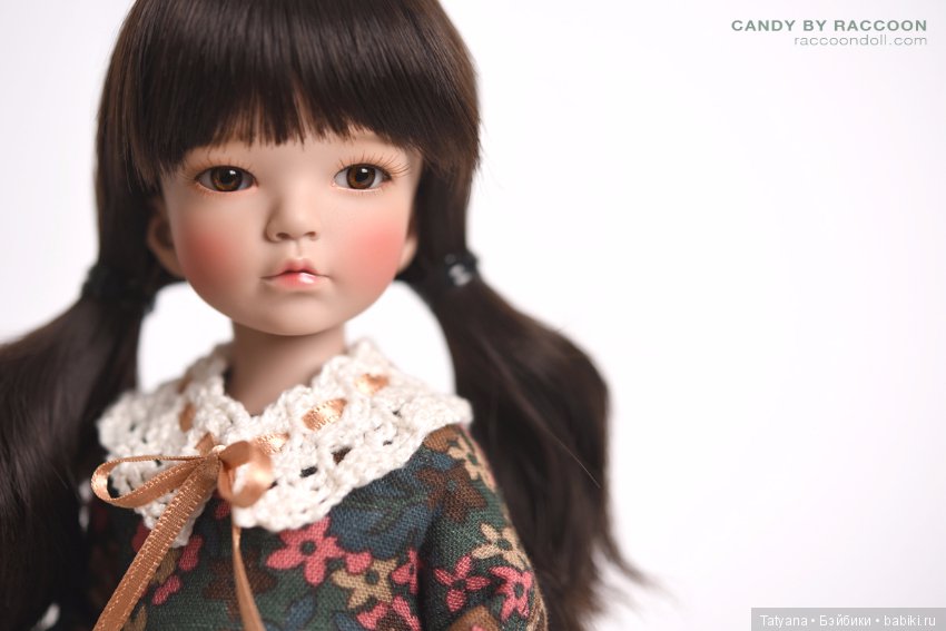 Raccoondoll продают Rosy Cheeks фулсетом и куклой