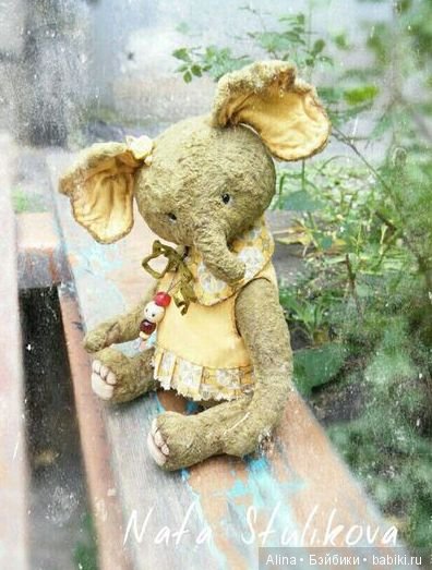 Слоник - выкройка игрушки от Стуликовой Натальи (фото 3)