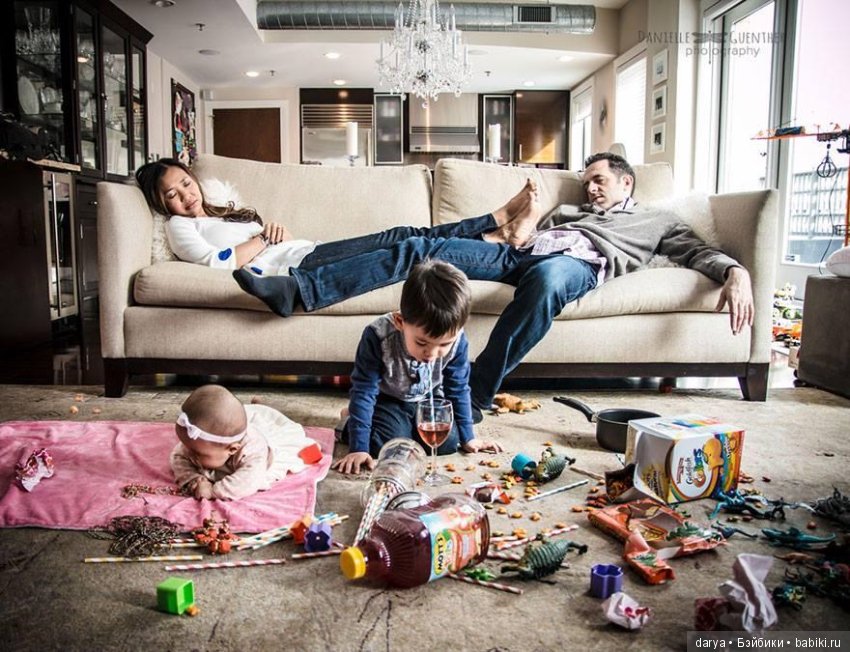 Как на самом деле выглядит семейная жизнь с детьми (фото 10)