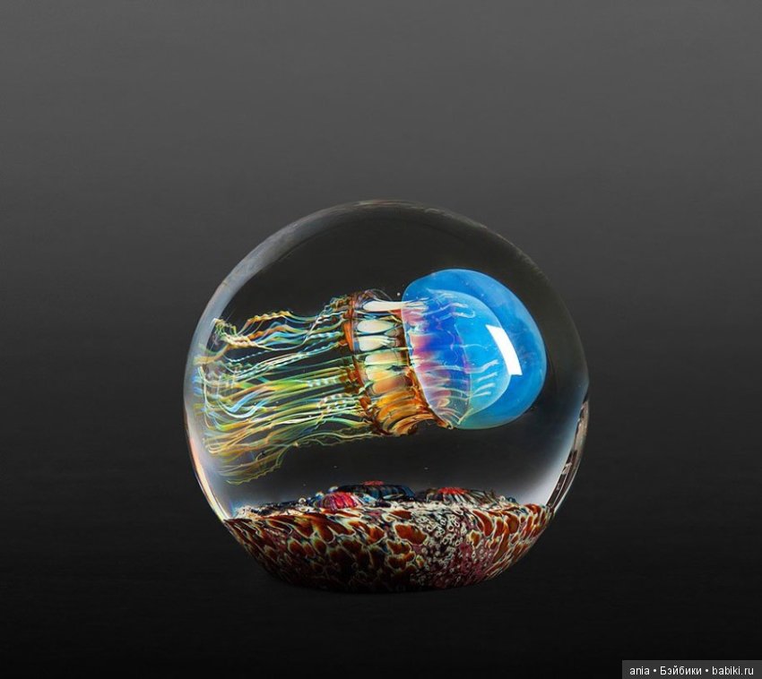 Удивительные медузы из стекла (фото 5)