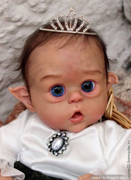 Глазки с эльфийским дизайном для бжд и реборнов (фото 6)