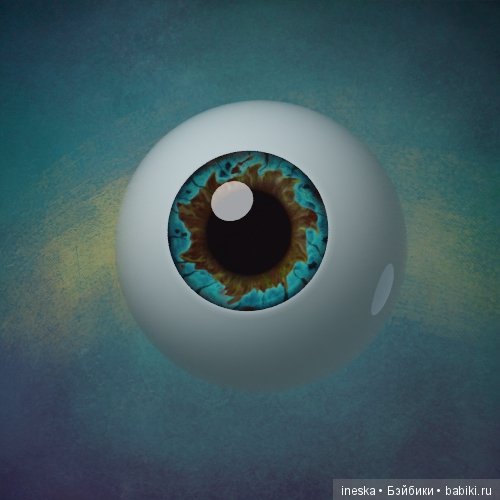 Глазки с эльфийским дизайном для бжд и реборнов (фото 4)