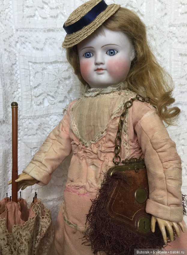 Одна из самых интересных антикварных кукол в моей коллекции или настало время написать свой первый топик (фото 8)