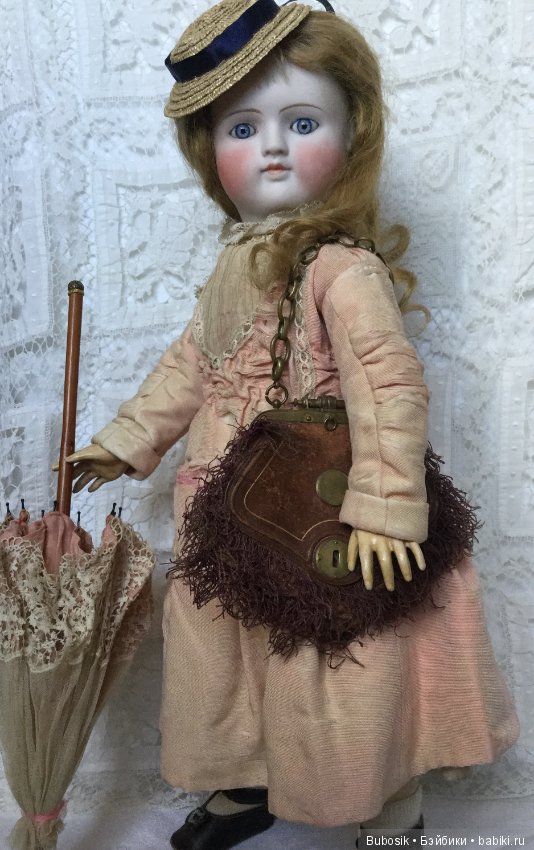 Одна из самых интересных антикварных кукол в моей коллекции или настало время написать свой первый топик