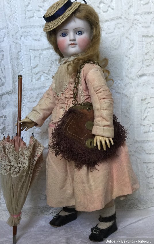 Одна из самых интересных антикварных кукол в моей коллекции или настало время написать свой первый топик