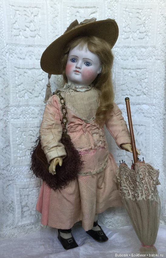 Одна из самых интересных антикварных кукол в моей коллекции или настало время написать свой первый топик