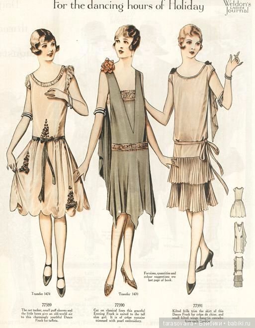 Мода 20-х в журналах и фотографиях.Идеи для вдохновения