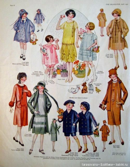 Мода 20-х в журналах и фотографиях.Идеи для вдохновения