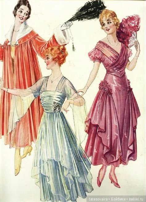 Мода 20-х в журналах и фотографиях.Идеи для вдохновения